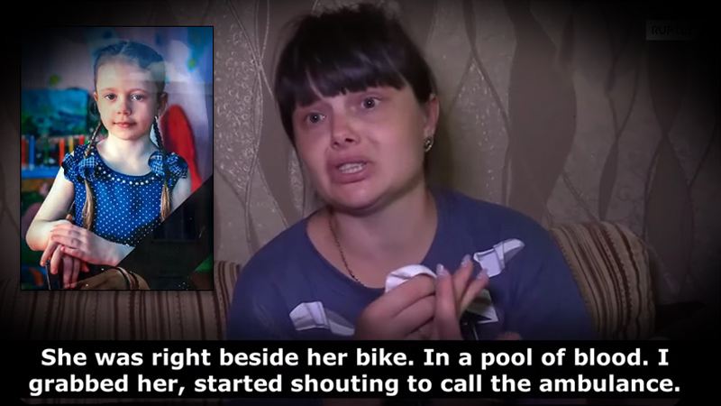 Tragic: Ukrainian Mother Speaks Out After 6-Year-Old Daughter Killed By Ukrainian Shelling