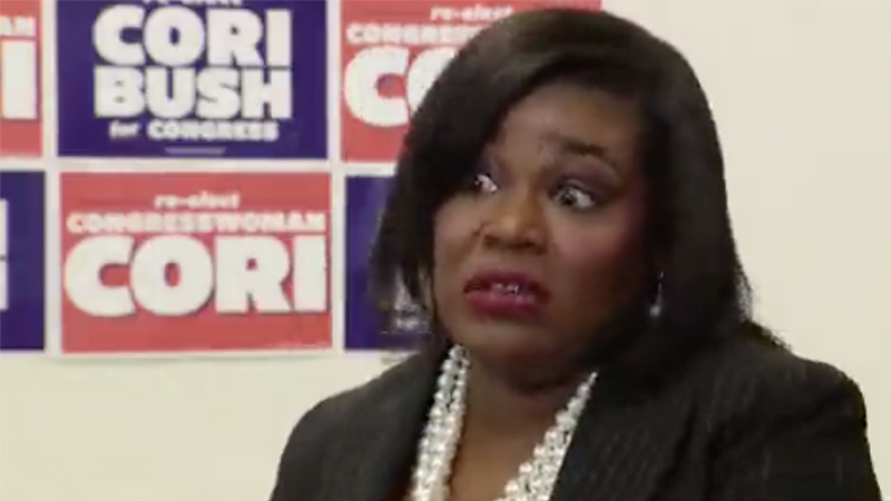 ‘I Don’t Want to Answer That’: Dem Rep. Cori Bush Refuses Question About Second Term for Biden