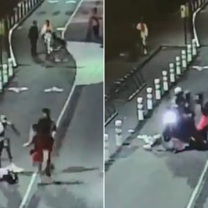 Shock Video: Man Brutally Beaten, Run Over With Scooter in France