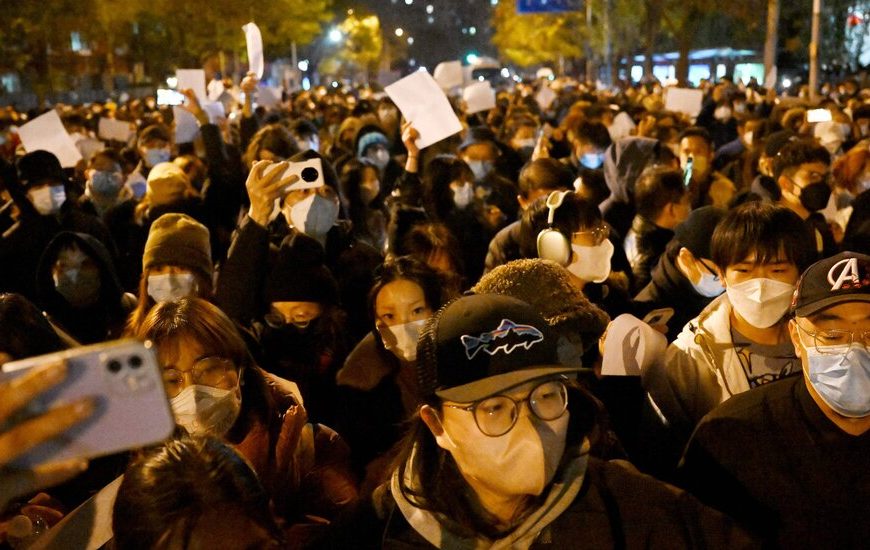 Zero-Covid Protests in China Shake Global Markets
