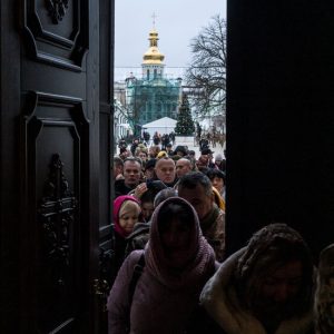 Ukrainians Celebrate Orthodox Christmas at a Holy Site Long Linked to Moscow