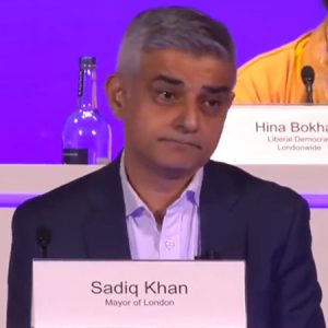 London Mayor Sadiq Khan Says ‘Far-Right Vaccine Deniers’ Behind Bid To Block Expansion Of Carbon Tax Green Zone