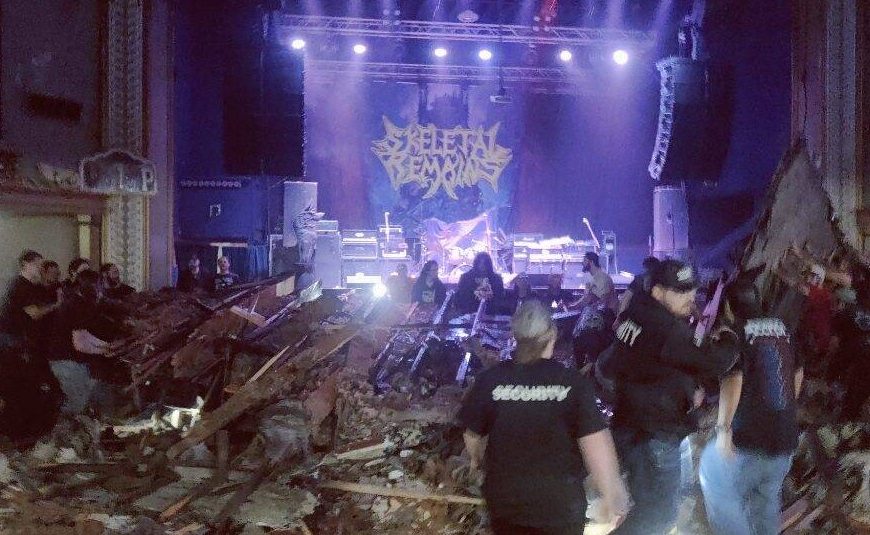 Roof Collapse at Metal Concert in Illinois Kills 1, Injures 28