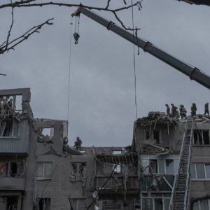 Rescuers Search Rubble in Eastern Ukraine as Death Toll From Russian Strike Climbs to Nine