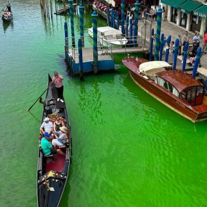 Fluorescein Turned Venice Grand Canal Green, Officials Say