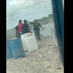 Death Of U.S. Sovereignty: Biden Border Patrol Filmed Cutting Razor Wire Installed By Tx DPS, Aiding Illegals