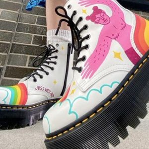 Backlash Erupts Over Doc Martens Shoe Featuring Transgender With Mastectomy Scars