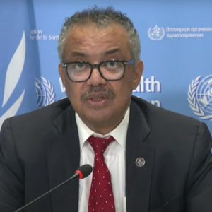 WHO Director Tedros Declares ‘COVID IS HERE TO STAY’