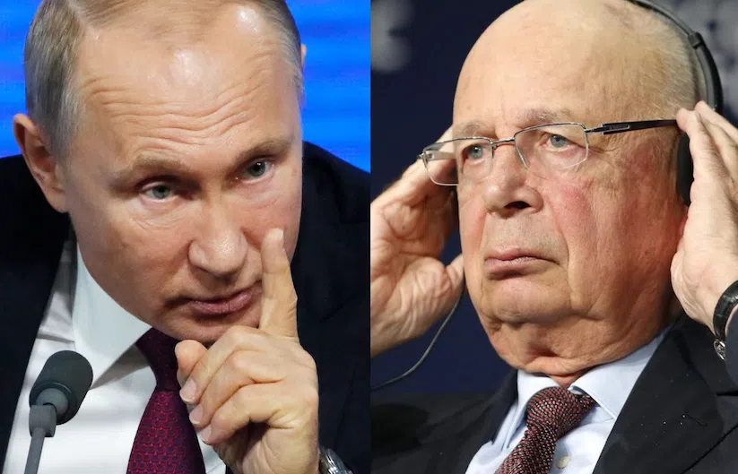 Putin Warns ‘Globalist Terrorist’ Klaus Schwab His ‘Days Are Numbered’